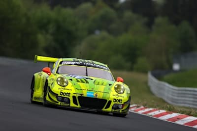 Bestzeit für den Porsche 911 GT3 R von Laurens Vanthoor