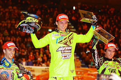 Podium SX2-Finale: Carlos Macanas, Yannis Irsuti und Paul Coates (v.l.)