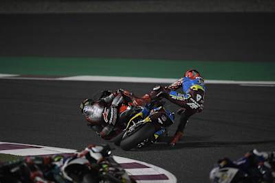 Stefano Manzi und Augusto Fernandez gerieten in Katar aneinander  