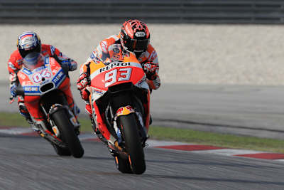 Marc Márquez und Andrea Dovizioso