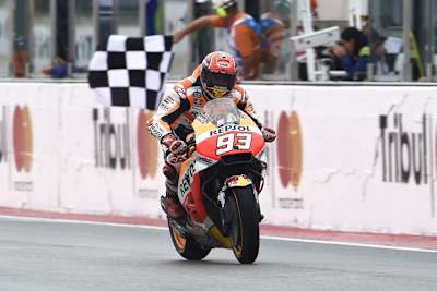 2017 setzte sich Marc Márquez in Misano durch