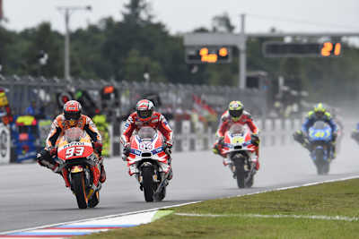 Das MotoGP-Rennen am Sonntag: Márquez vor Dovizioso, Iannone und Aleix Espargaró