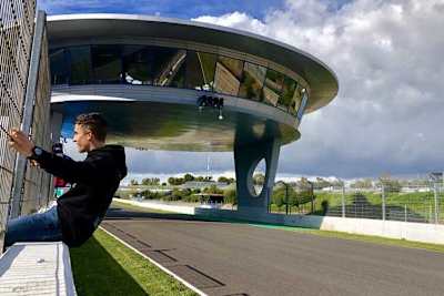 Marc Márquez heute vor dem Jerez-Test