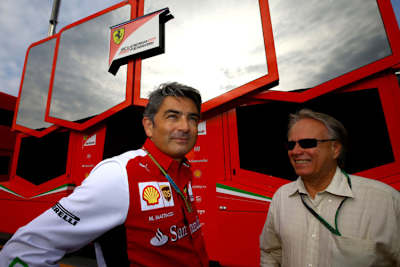 Gene Haas (re.) über den Rausschmiss von Marco Mattiacci (re.) und Luca di Montezemolo: «Ich hoffe einfach, dass unsere Verhandlungen keinen Einfluss auf diese Entlassungen hatten»