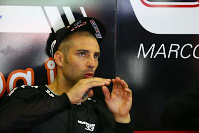 Marco Melandri konnte seine Ducati in Katar kaum bändigen