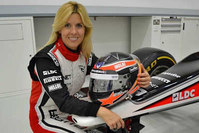 Maria de Villota als Marussia-Testpilotin