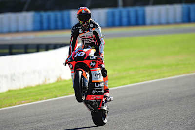 Luca Marini auf der Kalex des Forward-Teams