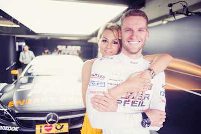 Maro Engel mit seiner Steffi