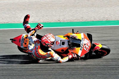 Marc Márquez konnte 2019 seine Sturzquote deutlich senken