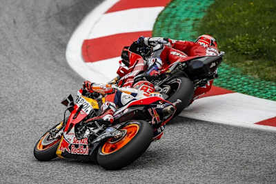 Marc Márquez kämpfte bis zum Schluss um den Spielberg-Sieg