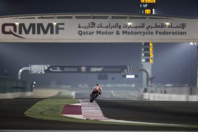 Marc Márquez auf dem Losail International Circuit