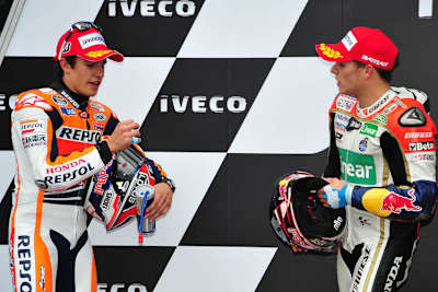 Marc Márquez und Stefan Bradl: unterschiedliche Lernkurven
