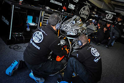 Die Honda-Box von Alex Márquez