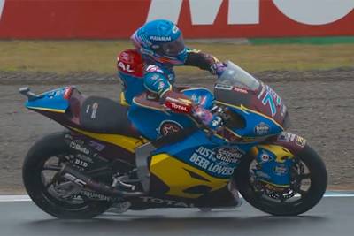 Marc Márquez auf der RC213V in Sepang