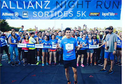 Marc Márquez lief in Barcelona für den guten Zweck