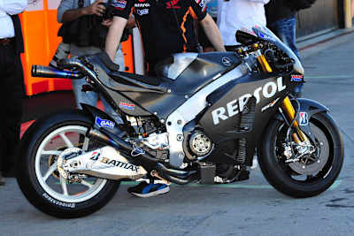 Valencia-Test 2013: Die nächstjährige Werks-Honda des Champions