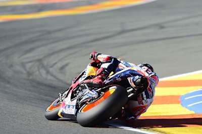 Marc Márquez aus der Honda RC213V mit Michelin-Reifen