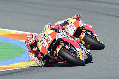 Marc Márquez vor Dani Pedrosa