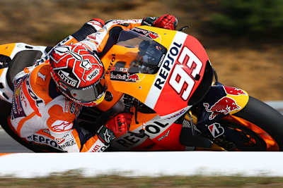 Marc Márquez am Freitag in Brünn