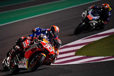 Katar-Test: Marc Márquez vor Petrucci, Rins und Rabat