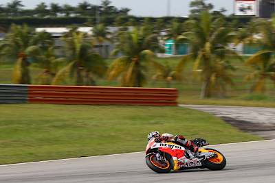 Marc Márquez auf der Repsol-Honda in Sepang