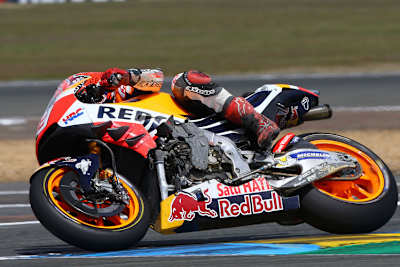 Marc Márquez beschädigte das Bike beim Sturz, holte aber 3 Punkte