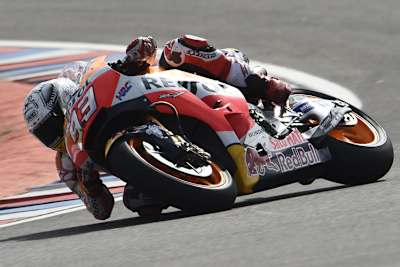 Weltmeister Marc Márquez in Termas de Rio Hondo