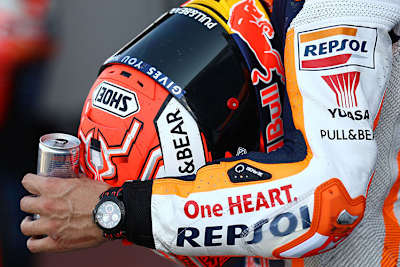 Marc Márquez startet aus der Pole-Position