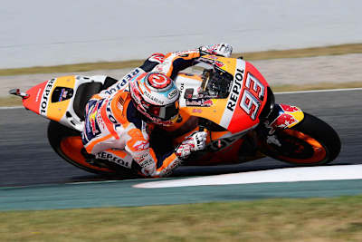 Weltmeister Marc Márquez fuhr Bestzeit