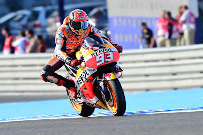 Marc Márquez in Jerez