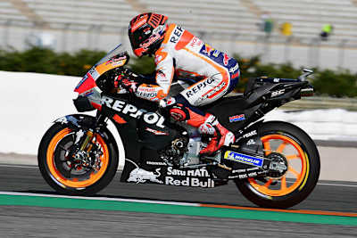 Marc Márquez auf dem 2020-Prototyp