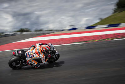 Marc Márquez beim Test auf der RC213V-S im Juni in Spielberg
