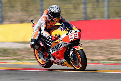 Schnellster: Marc Márquez auf der Repsol-Honda