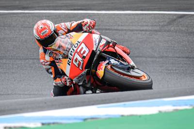 Der wilde Rutscher in Turn 10: Marc Márquez