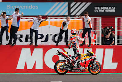 Marc Márquez triumphierte 2019 in Las Termas auf dem Circuit de Río Hondo