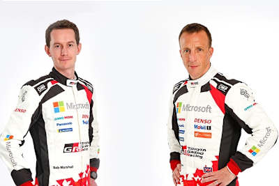 Sebastian Marschall (li.) und Kris Meeke