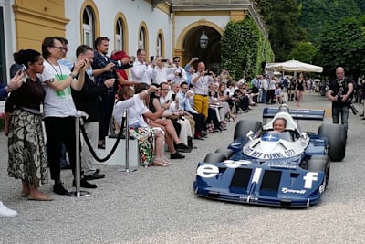 Pierluigi Martini bei der Villa d’Este