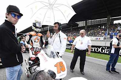 Jaume Masia bei seinem ersten GP-Start in Österreich