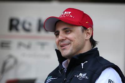 Felipe Massa 2014 auf dem Weg zu Rang 3 in Interlagos