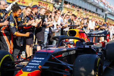 Max Verstappen nach seinem dritten Platz in Melbourne 2019