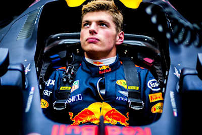 Max Verstappen mit seiner neuen Kappe