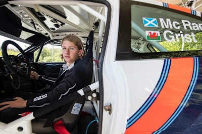 Max McRae im Ford Focus WRC von Colin McRae