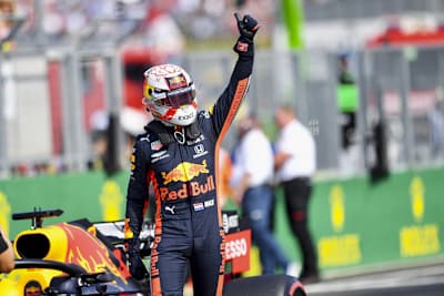 Max Verstappen in Ungarn