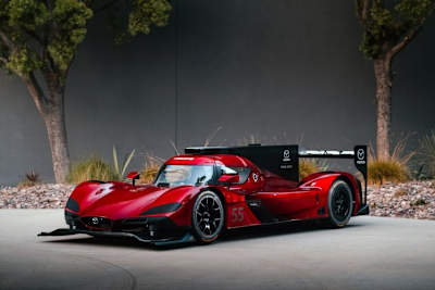 Der Mazda DPi in 'Soul Red Crystal'
