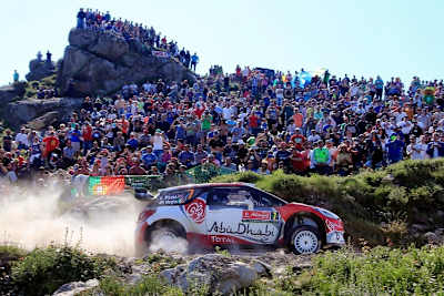 Kris Meeke begeistert die Portugiesen