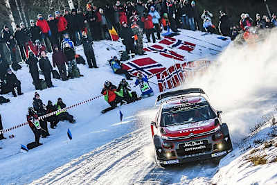 Kris Meeke fühlt sich im Schnee wohl