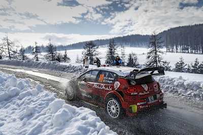 Kris Meeke schaffte noch den vierten Platz