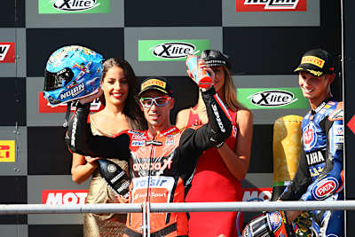 Marco Melandri ist noch bei der Gewöhnung an die Ducati Panigale R