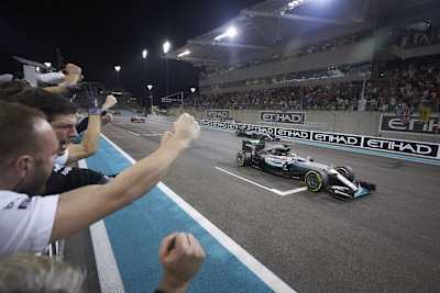  Geben die Silberpfeile auch 2017 das Tempo vor? 2016 dominierte Mercedes die Formel-1-WM