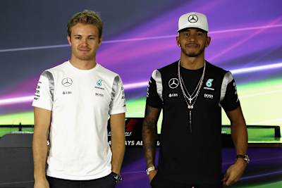 Hamilton und Rosberg: In jeder Situation kühlen Kopf bewahren